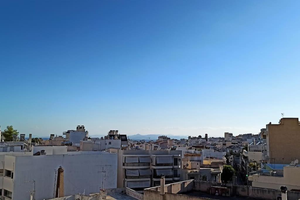 Penthouse With An Incredible View 350M From Metro Station! Atenas Exterior foto